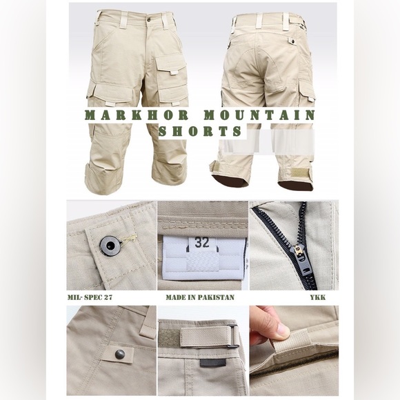 Markhor Mountain Shorts [3/4] CORDURA® knee protection system - Picture 4 of 7
